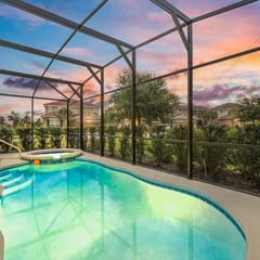 6BR Themed Villa w/ Game Room+ Pool & Spa Solterra