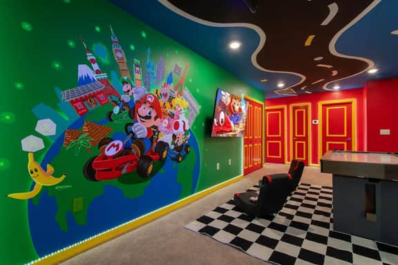 Themed Rooms & Game Loft w/ Pool at Disney Resort - Image 3
